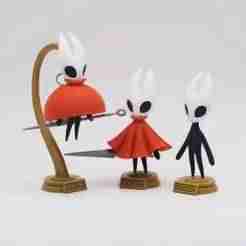 Hollow Knight Silksong Hornet Floating Keychain