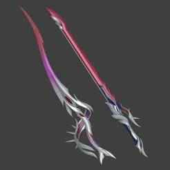 Honkai Star Rail Hysilens Sword 3d print