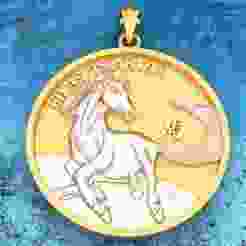 Horse pendant - Mens pendant - N911733