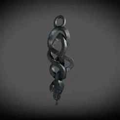 Hunt Showdown Weapon Charm Scaled Peak Twitch Drop 3D print model