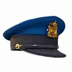 Indian Police Cap with Badge