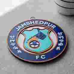 ISL Jamshedpur FC keychain badge color printable and renderable