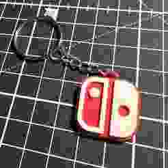 Keychain Nintendo Switch 2 - Logo Multicolor Swap
