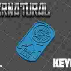 Keychain Supernatural pistols