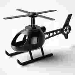 Kids Toy Helicopter 3D Print – Showpiece Decorative Model
