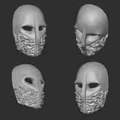 KILLER MASK 3D STL FILE | KILLER MASK DIGITAL FILE