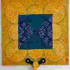 Kinetic "Fragmensonge" painting