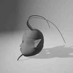 King Kaio KaioSama Helmet Mask Cosplay Dragonball