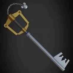 Kingdom Hearts Sora Kingdom Key Keyblade for Cosplay