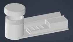 Kitchen hood exhaust cover / Krytka vÃ½dechu kuchyÅskÃ© digestoÅe