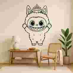 Labubu8 - Wall Art Onecolor