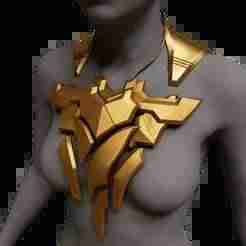 LeBlanc Legend League of Legends Cosplay  chest