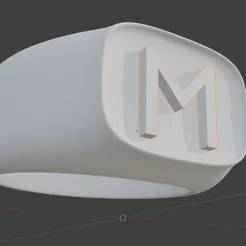 Letter "M" Signet Ring