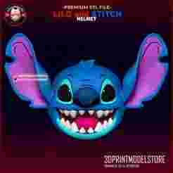 Lilo and Stitch - Stitch Mask - Cosplay Helmet - Cartoon - Halloween - Anime