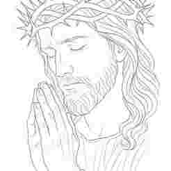 line art to Christ bust head depthmap