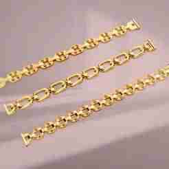 LINK CHAIN BRACELETS