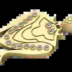 lion pendant 3d printable model