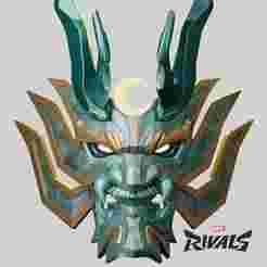 Lunar General Skin Mask - Marvel Rivals Moon Knight Skin