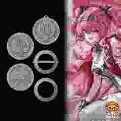 Lupa - Earring and Cape Accesories - Wuthering Waves Cosplay Prop