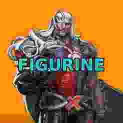 Magneto Erik Magnus Lehnsher SIr Ian McKellen BInary Sword COstume Marvel Rivals Clothed Custom Figurine