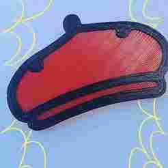 Margarita beret pin series pin jve3d