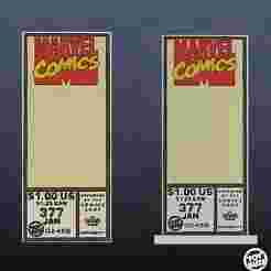 Marvel Comics Corner box art decoration 2 pack
