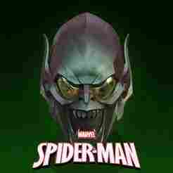 Marvel Spiderman - Green Goblin Mask