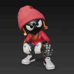 Marvin the Martian Street cloth