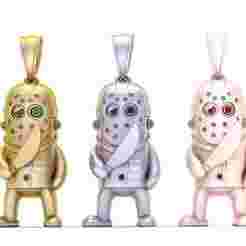 Masked Slayer Pendant