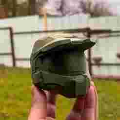 Master Chief Mark VI Helmet – Halo-Inspired 3D Model