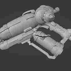 Mei Gun Overwatch Neon street skin