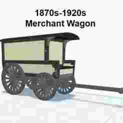 Merchant's Wagon (HO SCALE)