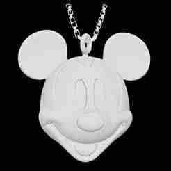 Mickey Mouse Head Pendant
