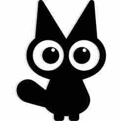 Minimal animals with big eyes 2 - 2D/3D Wall Art STL+SVG For CNC Router, Plasma, Waterjet, Laser & 3D Printer