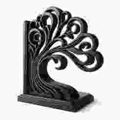 Modern Book Nook 3D Print – Wall Mounted Decorative Showpiece