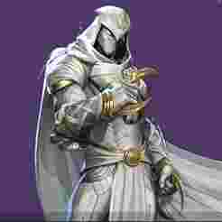 Moon Knight, Marvel Rivals Cosplay Kit for 3d printing