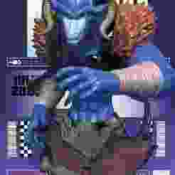 MORO BUST - SEKAI 3D MODELS - TESTED AND READY FOR 3D PRINTING