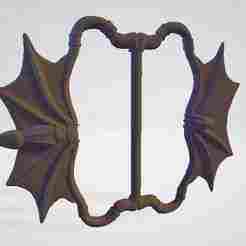 nameless ghoul ghost bc belt buckle cover