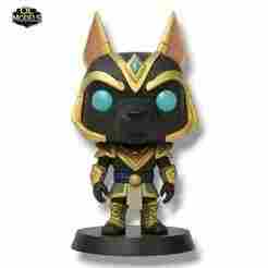 Nasus Chibi Figure League of Legends 3D Model