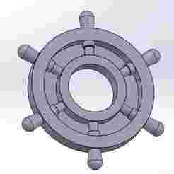 Navia Genshin ship's wheel