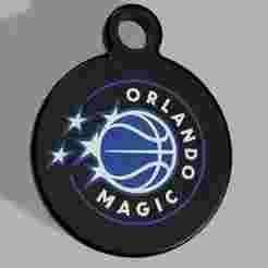 NBA - Orlando Magic Keyring