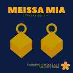 Necklace of Balance – 3D Print File for a Cubic Statement Piece - Cube Necklace & Cube Earring