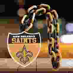 NEW ORLEANS SAINTS NFL SHIELD CHAIN