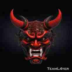 Oni Mask Japanese Tradition Mask 8