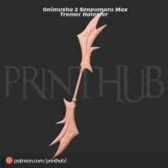 Onimusha 2 – Senpumaru LV Max  Sword (Life-Size Cosplay Prop STL)