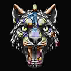 Ornate Jaguar Pendant