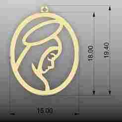 Our Lady of Aparecida Religious Pendant