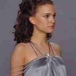 padme amidala steel blue veranda night gown tiara