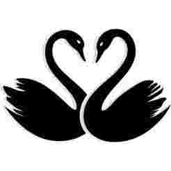 pair of swans forming a heart shape with their necks 3 - 2D/3D Wall Art STL+SVG For CNC Router, Plasma, Waterjet, Laser & 3D Printer