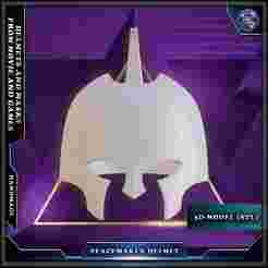 Peacemaker helmet “Double Tab” (Mortal Kombat 1)